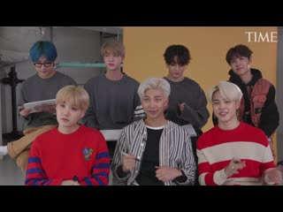 190417 bts 'time 100 most influential people' interview