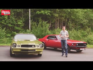 Ford mustang против chevrolet camaro