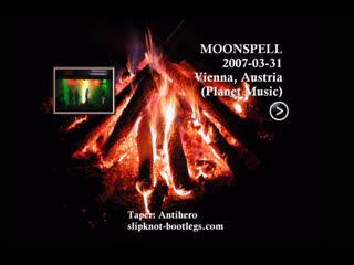 Moonspell in austria, vienna 2007 (31st march 2007),obmorock,