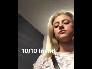 Стпрое видео с лили и её другом ником