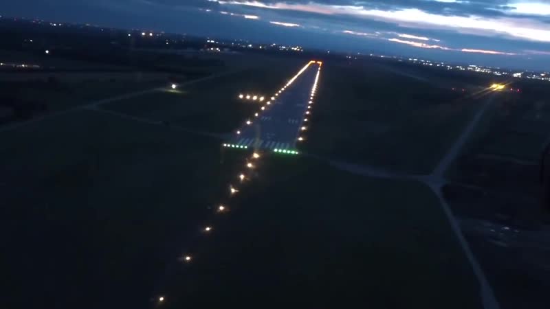В сербии по прошествии 20 лет, наконец то восстановили аэродромные огни на одной из впп батайницы
