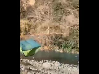 Поставил палатку 🤣