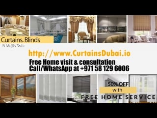 Curtains, blinds & majlis sofa