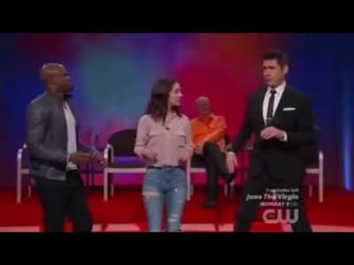 Whose line is it anyway usa 2015 s11e02 11x02 adelaide kane 'duet' comedy scene