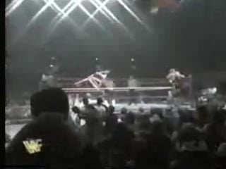 Wwf raw diesel & shawn michaels & the undertaker vs yokozuna & owen hart & british bulldog