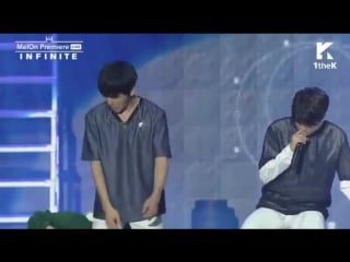 |150713| infinite melon premiere showcase ∞ хоя танцует "bad"