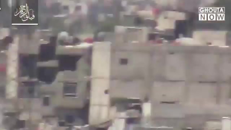 Боевики группирои файлак ар рахман птурят т 72 сирийской армии в айн терма, дамаск