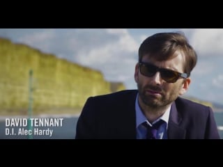 David tennant, olivia colman and cast on broadchurch final series | itv