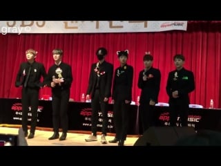 Fancam 171209 фансайн в pangyo hall cr idol korea