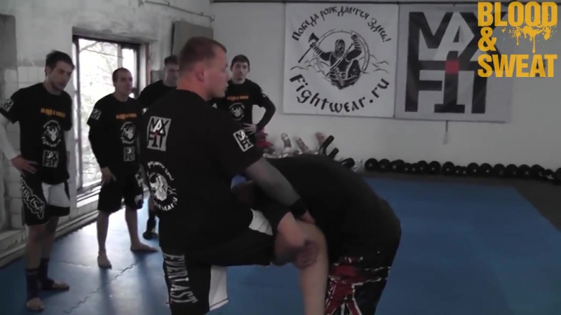 Александр шлеменко защита от прохода в одну ногу, в1