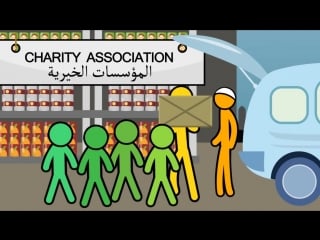 [productiveramadan] productivemuslim animation 15׃ ramadan is the month of sharing not hoarding!!