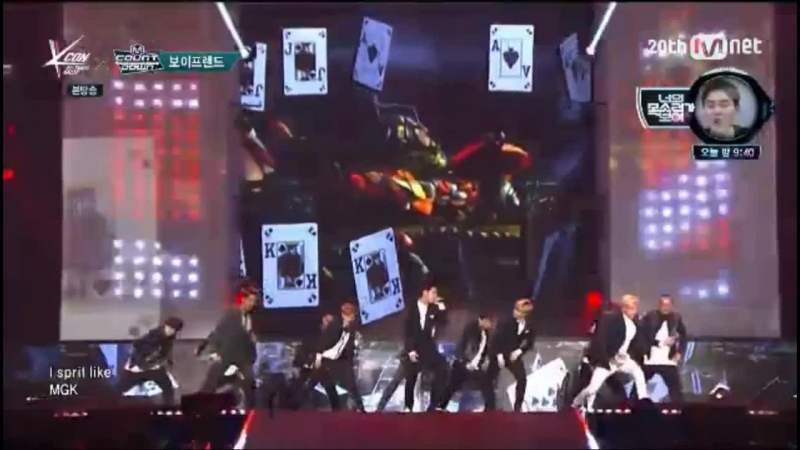[vid] kcon x m!countdown 2015 in japan boyfriend intro + bounce