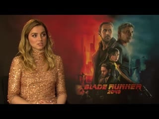 Ana de armas on props vs cgi in blade runner 2049