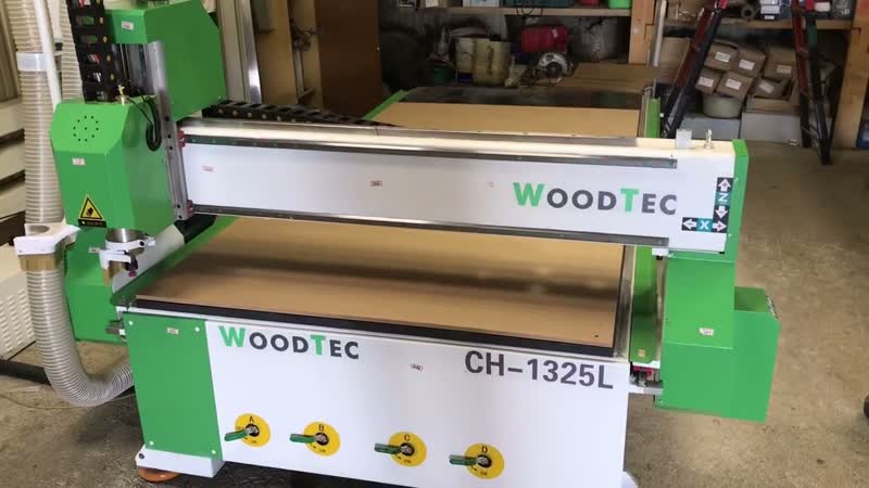 Фрезерно гравировальный станок с чпу woodtec ch 1325l