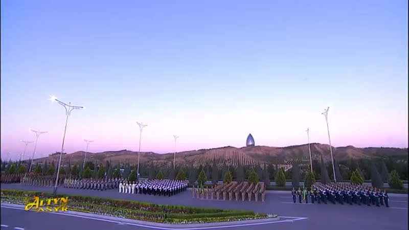Военный парад в честь 75 летия победы ашхабад