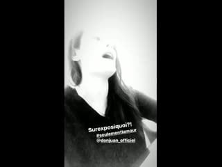 Patricia bernier seulement amour (live 2020) instagram stories