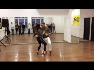 Bachata workshop maxim shcherbakov and ekaterina putintseva