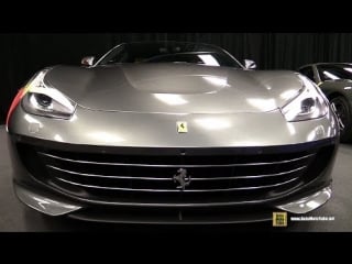 2017 ferrari gtc4 lusso exterior and interior walkaround 2018 montreal auto show