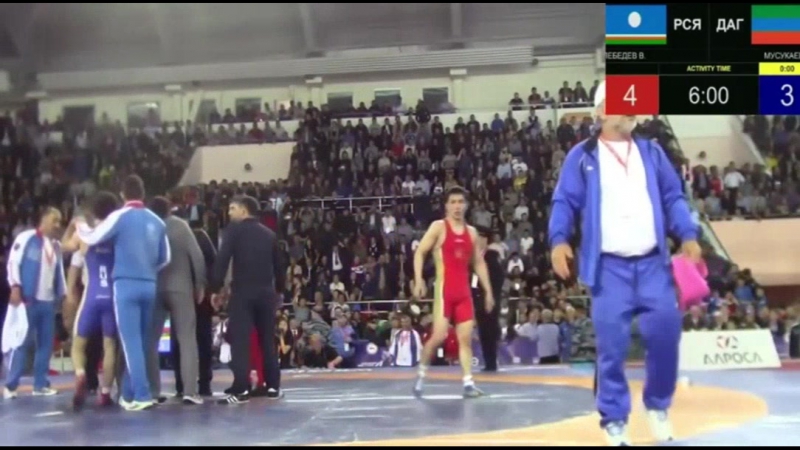 На чемпионате россии в якутске в драку борцов вмешался омон видео