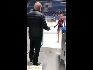 Александра трусова, после пп, isu cs 27th nepela memorial 2019