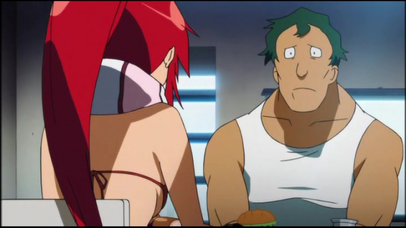 Gurren lagann \ гуррен лаган 9 серия rus