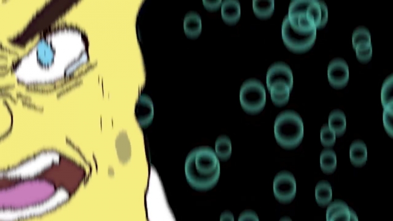 The spongebob squarepants anime op 1 (original animation)
