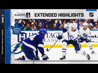 Toronto maple leafs vs tampa bay lightning r1, gm3 may 6, 2022 highlights