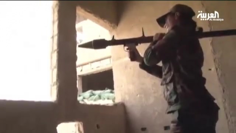 Сирийские девушки на передовой