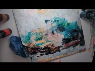 Start to finish mixed media page tutorial for my creative scrapbook our story