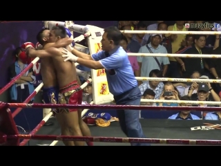 Muay thai fight thanonchai vs seksan, rajadamnern stadium bangkok 4th june 2015