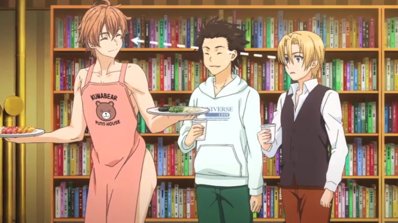 Попец ишики shokugeki no soma 24 end