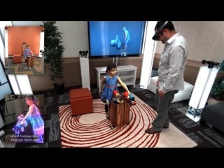 Holoportation virtual 3d teleportation in real time