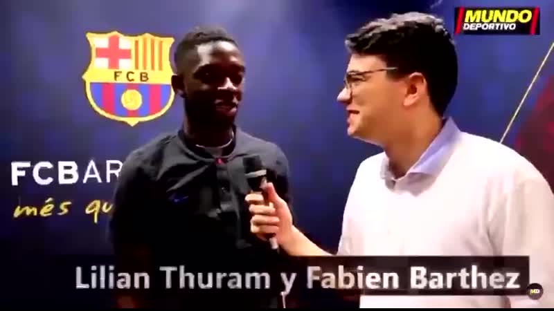 This interview with ousmane dembélé is amazing