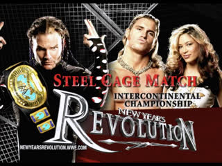 Wwe ppv new year's revolution 07 01 2007 jeff hardy vs johnny nitro (steel cage match)