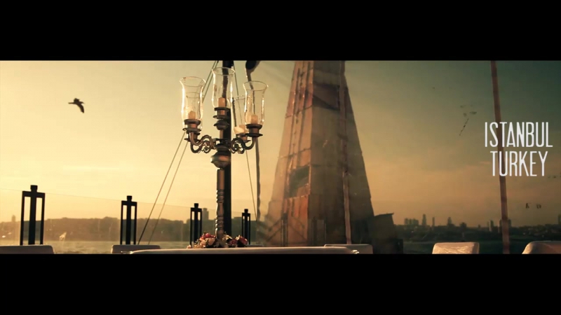 Trailer lika &amp; alpay, kis kulesi, istanbul, turkey