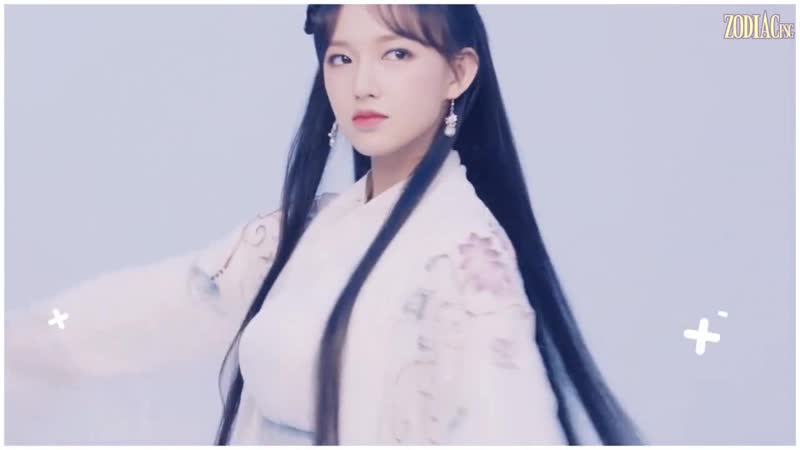 Чен сяо (wjsn) на съёмках для игры "xuan yuan sword"