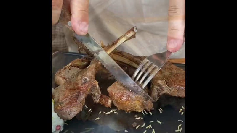 Каре молодого ягнёнка