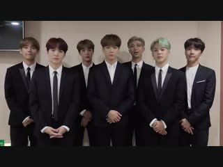 181026 bts message for “waste it on me” release @ spotify