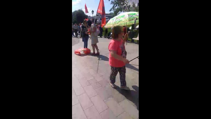 Встреча депутатов кпрф у останкино за честные выборы