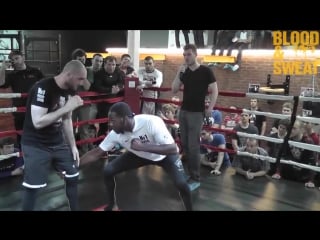 Джон джонс финт и удар коленом jon jones feint and knee