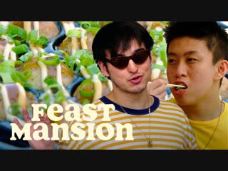 Joji and rich brian make a classic japanese street food feast mansion