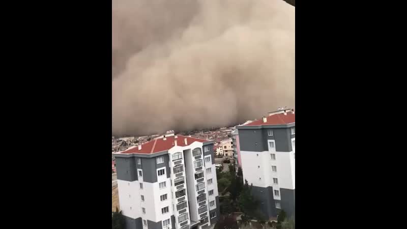 Анкара песчаная пыль в анкаре