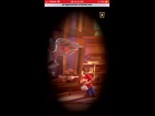 Lol mario be eyeing them sweets