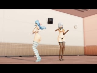 【艦これmmd】 shake it off 「巨乳驅逐艦 浜風 浦風」