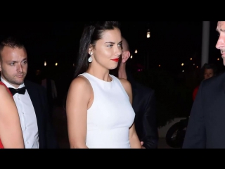 Adriana lima soiree chopard gold party 2015 cannes film festival