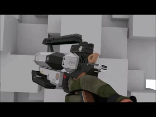 Made a little fan reload animation for the wingman, thought it was cool enough to share it here