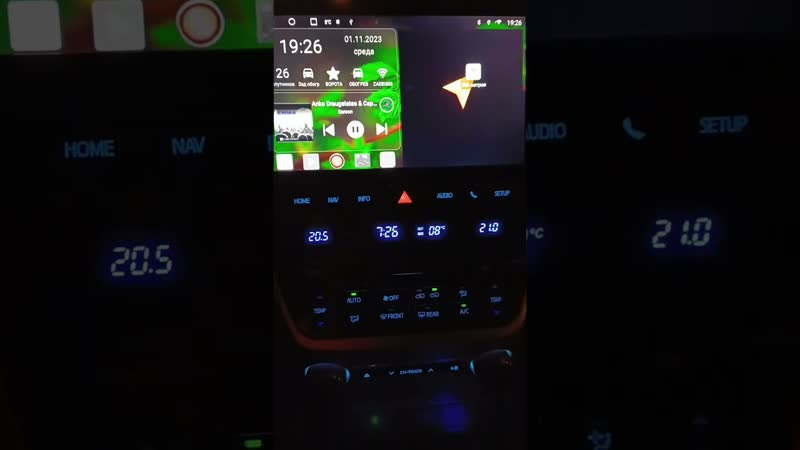 Обновление #redpower #teyes cc3 style по воздуху