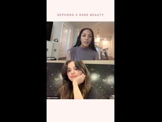 @sephora an insider’s look at @rarebeauty with founder @selenagomez