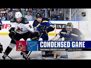 Arizona coyotes vs st louis blues oct 19, 2023 highlights