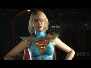 Injustice 2 supergirl gameplay walkthrough (1080 60fps) – ign first